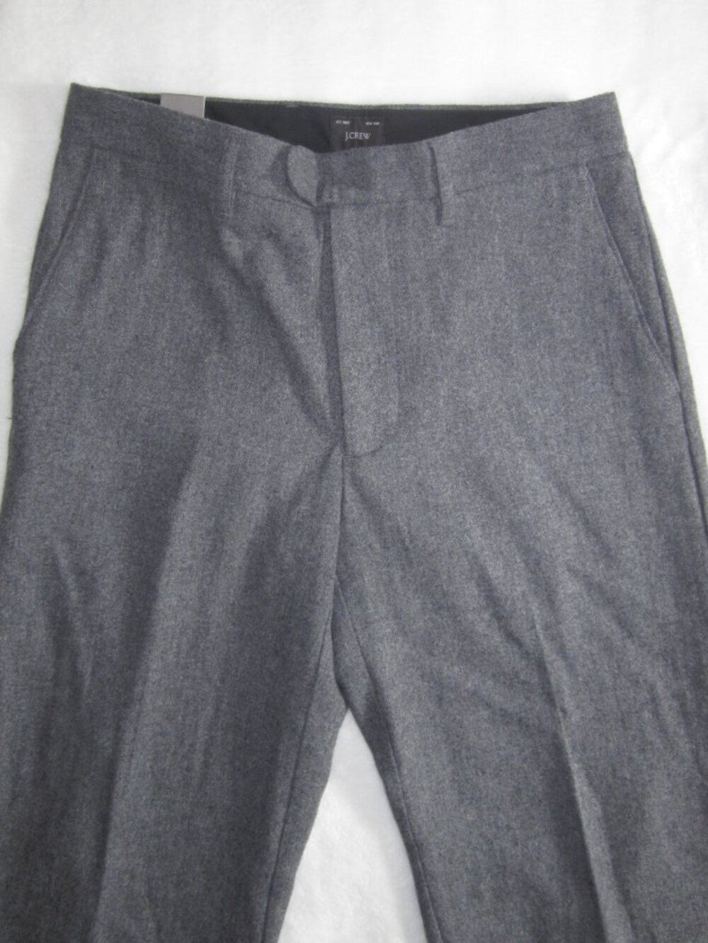 NWT J CREW Classic Creased Trouser Pants Japanese Wool Blend Style CF636 30 x 32